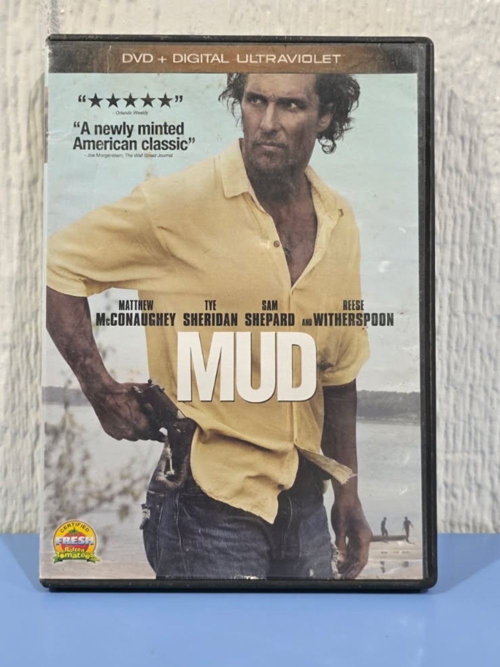 Mud DVD Movie - Yellow Cover